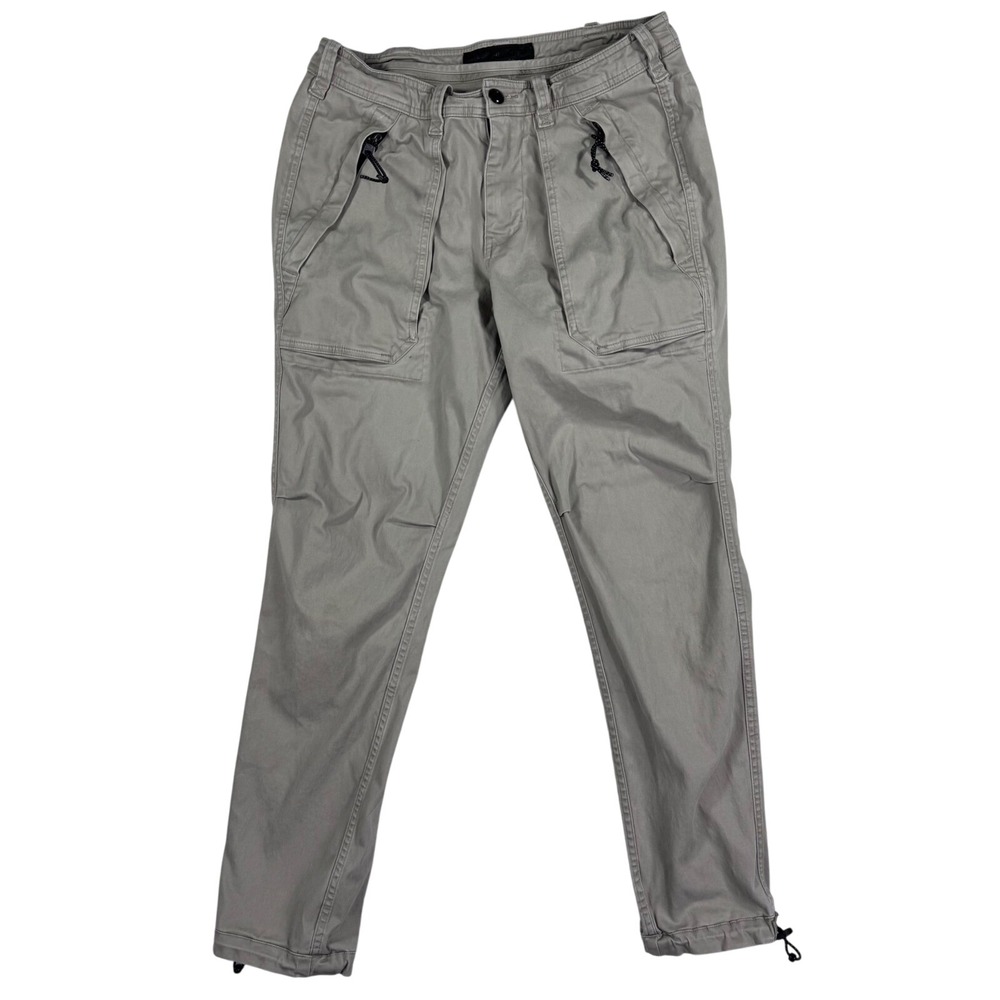 Vintage Abercrombie Fitch Paratrouper Cargo Pants Khaki Mens 29x30 (27)